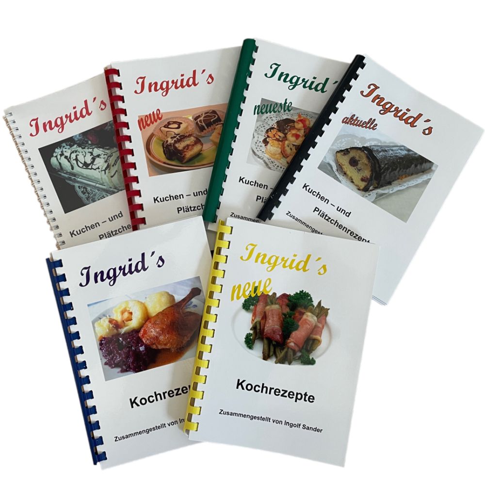 Ingrids Koch und Backbücher