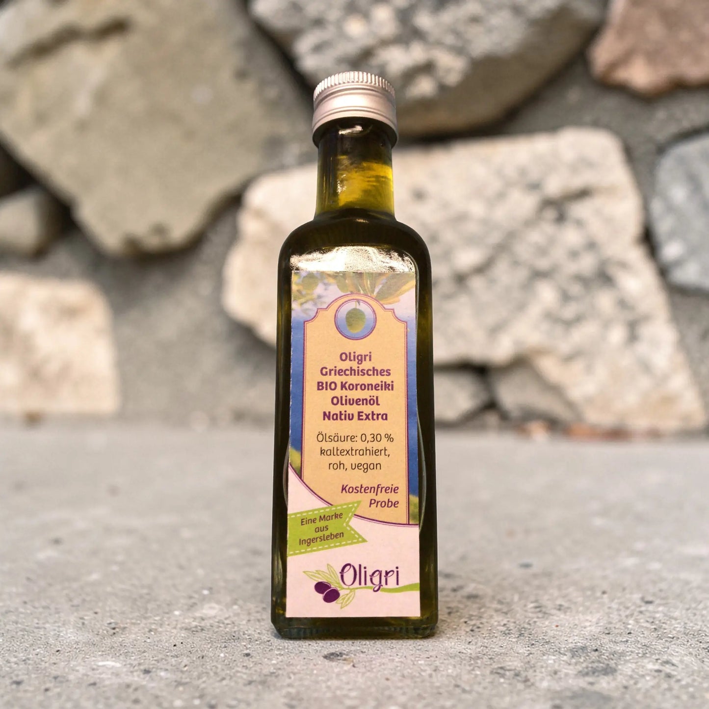 Oligri Bio Olivenöl 100 ml – Kennlernprobe