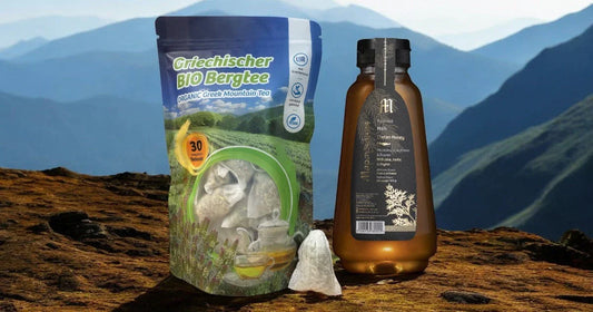 Oligri Bergtee und Honig Set 