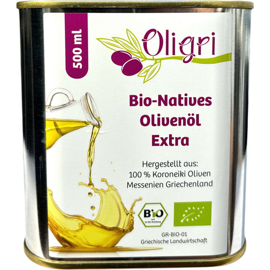 Oligri Olivenöl 500 ml Kanister 2025