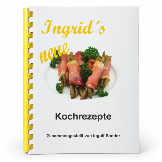 Ingrids neue Kochrezepte – Produktbild auf hellem Hintergrund