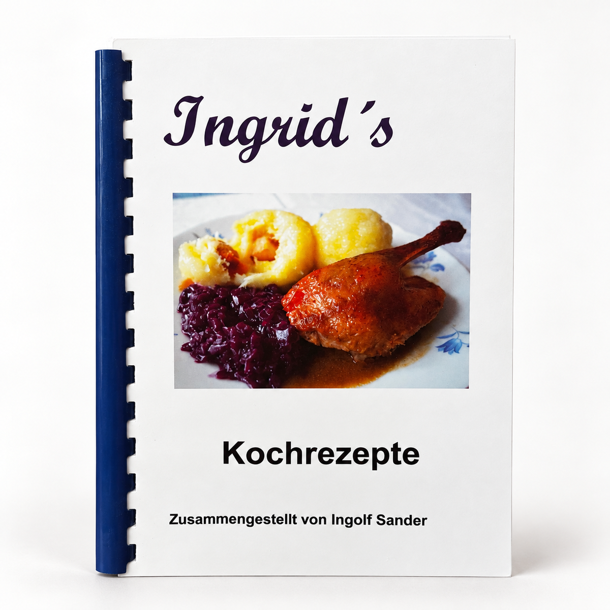 Ingrids Kochrezepte – Produktbild auf hellem Hintergrund